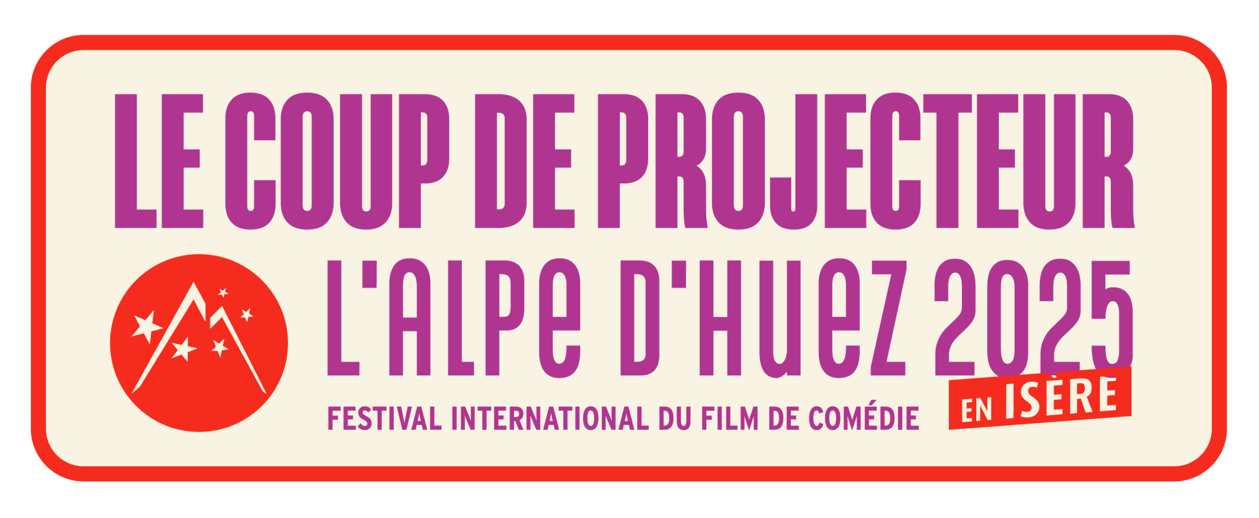 Logo du Coup de projecteur du FAH2025
