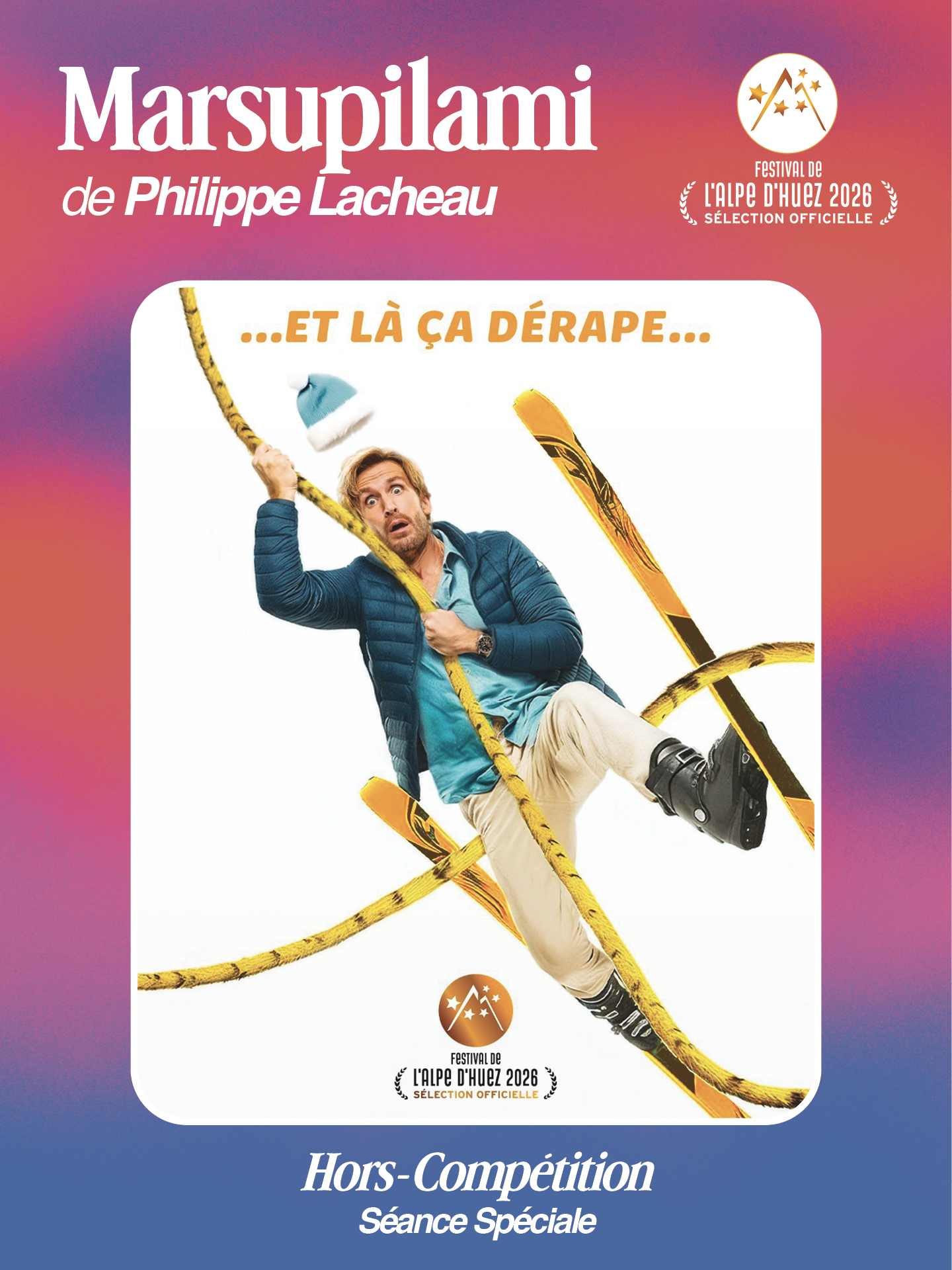 FAH2026_Annonce_Marsu Visuel d'annonce de Marsupilami, film hors compétition du FAH2026