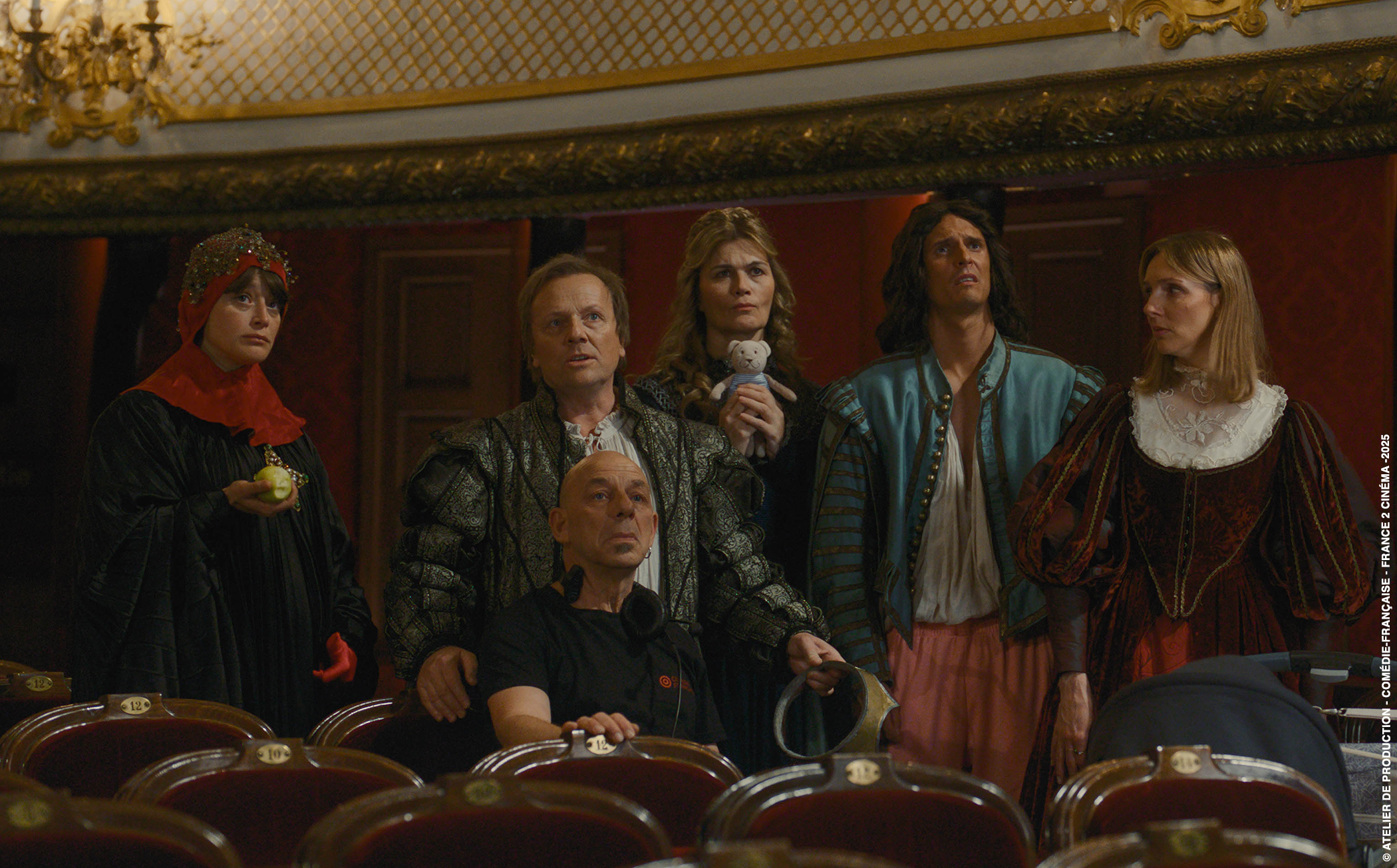 DeLaComedieFrancaise_© ATELIER DE PRODUCTION – COMÉDIE-FRANÇAISE – FRANCE 2 CINÉMA -2025 Visuel de De la Comédie-Française, film en compétition du FAH2026